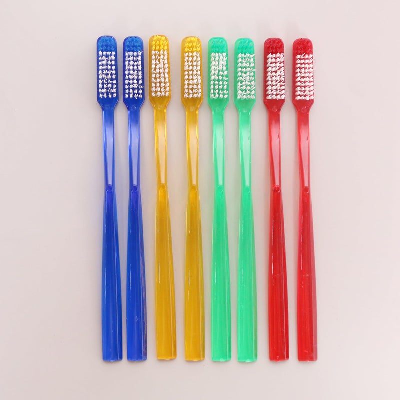 DR PERFECT Adult Smoker's Toothbrush Super Hard & Firm Bristles Pack of 12 - Image 2